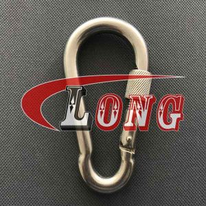 Snap Hook DIN 5299 with Screw Nut Stainless Steel