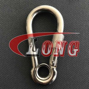 Snap Hook DIN5299 Stainless Steel with Screw&Eyelet