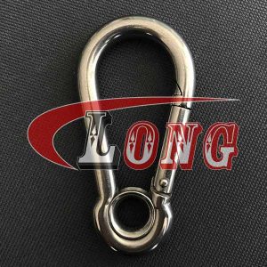 Snap Hook with Eyelet DIN 5299 Stainless Steel
